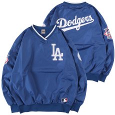 画像1: FANATICS (ファナティクス) “MLB 裏メッシュVネックナイロンプルオーバージャケット (ML2324FW0007)” (1)