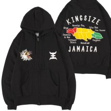 画像1: KINGSIZE（キングサイズ）“JAMAICAN  ZIP HOOD” (1)