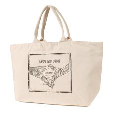 画像1: PeeTee. (ピーティー) “LOVE AND PEACE ZIP TOTE” (1)