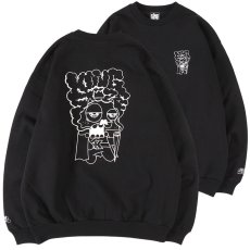 画像1: KINGSIZE（キングサイズ）“KING CASP CREW SWEAT” (1)