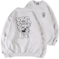 画像1: KINGSIZE（キングサイズ）“KING CASP CREW SWEAT” (1)