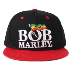 画像2: BOB MARLEY LOGO CAP -ボブ・マーリー ロゴキャップ- (2)