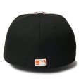 画像3: NEWERA（ニューエラ）“59FIFTY MLB Taping デトロイト・タイガース ブラック ストーンバイザー” (3)