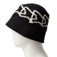 画像4: NEWERA（ニューエラ）“KNIT BUCKET JACQUARD ニットバケット フラッグ ブラック” (4)