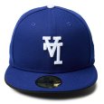 画像2: NEWERA（ニューエラ）“59FIFTY MLB Upside Down ロサンゼルス・ドジャース ダークロイヤル” (2)