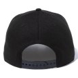 画像2: NEWERA（ニューエラ）“9FIFTY ロサンゼルス・ドジャース ブラック × ホワイト” (2)