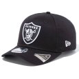 画像1: NEWERA（ニューエラ）“9FIFTY ストレッチスナップ ラスベガス・レイダース ブラック × チームカラー” (1)