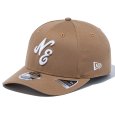 画像1: NEWERA（ニューエラ）“9FIFTY ストレッチスナップ クラシックロゴ カーキ × ホワイト” (1)