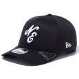 画像1: NEWERA（ニューエラ）“9FIFTY ストレッチスナップ クラシックロゴ ブラック × ホワイト” (1)