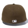 画像2: NEWERA（ニューエラ）“59FIFTY ニューヨーク・ヤンキース ブラウン × ホワイト” (2)