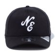 画像2: NEWERA（ニューエラ）“9FIFTY ストレッチスナップ クラシックロゴ ブラック × ホワイト” (2)