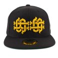 画像2: KINGSIZE（キングサイズ）“W MONOGRAM B/B CAP” (2)