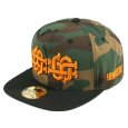 画像1: KINGSIZE（キングサイズ）“W MONOGRAM B/B CAP” (1)