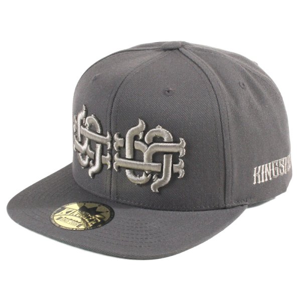 画像1: KINGSIZE（キングサイズ）“W MONOGRAM B/B CAP” (1)