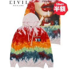 画像1: 【半額】 【ラストMのみ】CIVIL REGIME (シヴィル レジーム) “ECHOS HOODIE” (1)