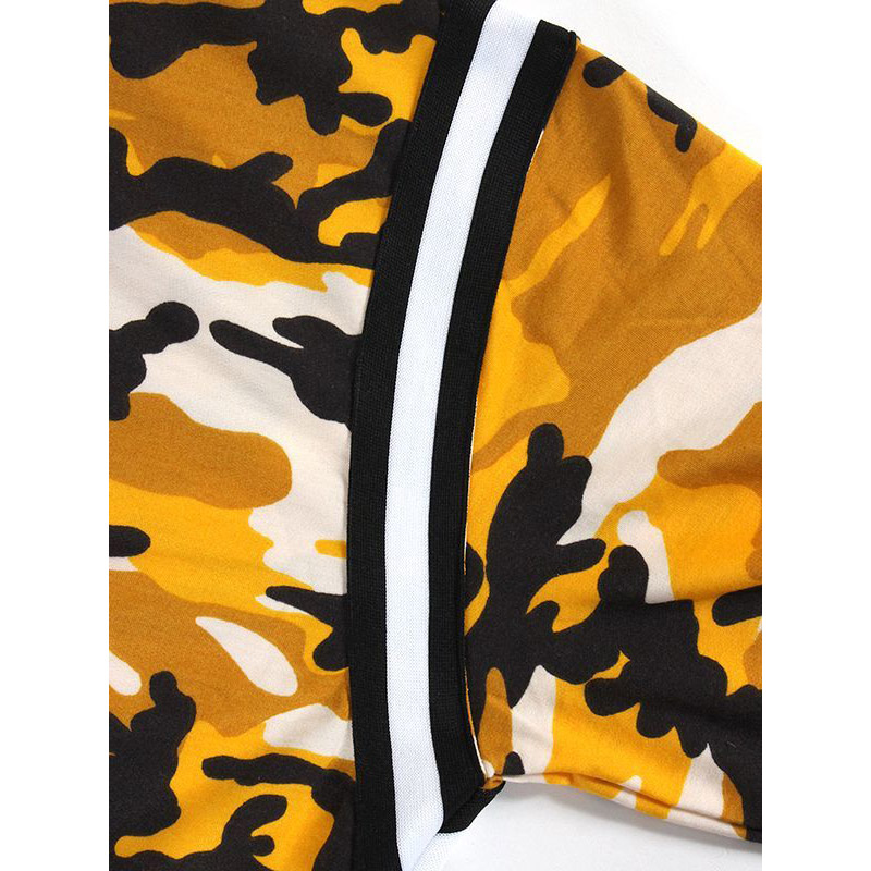 yellow camo hoodie