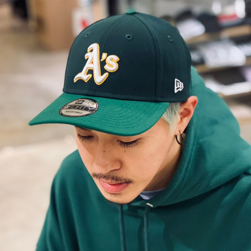 超歓迎された newera ニューエラ キャップ 9forty アスレチックス