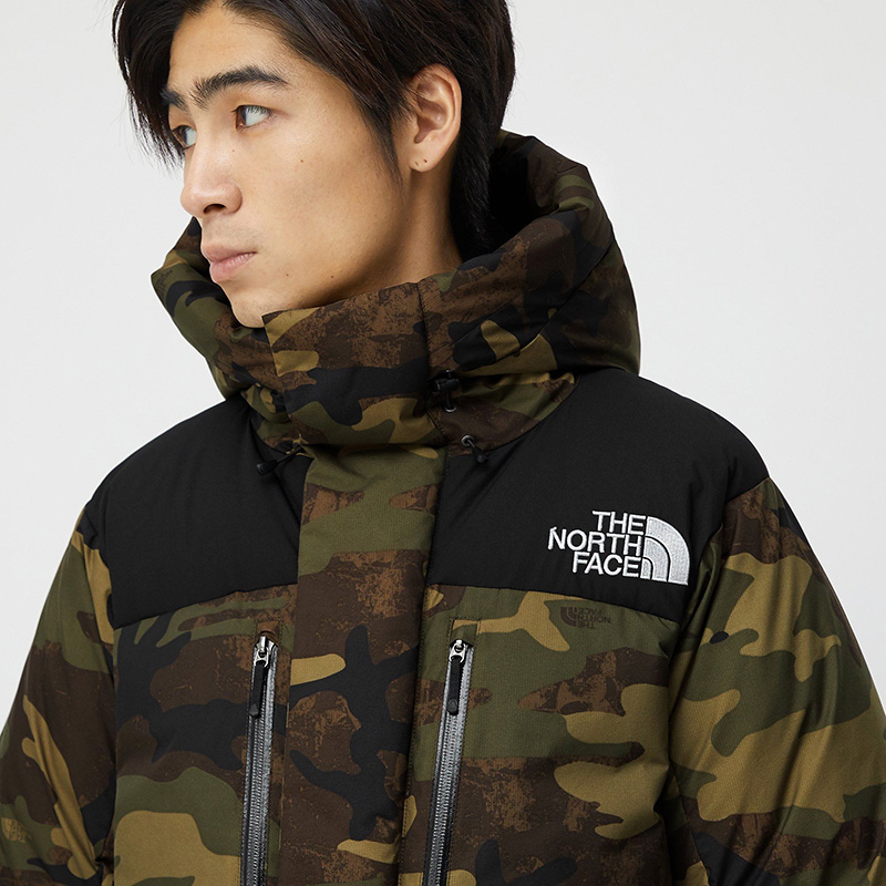 north face バルトロライトジャケット 迷彩 カモ ノースフェイス