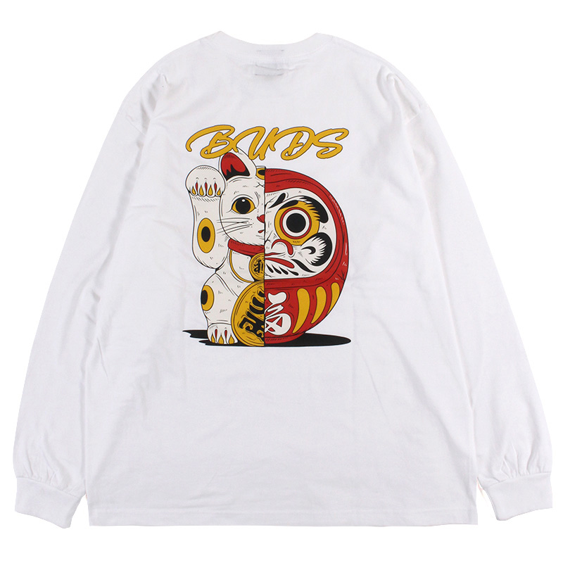 ラストMのみ】BUDS（バッズ）“MANEKIDARUMA L/S TEE” - DISSIDENT WEB SHOP