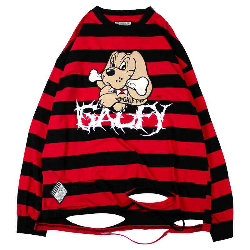 GALFY(ガルフィー) “ビリビリボーダー ロンTee” - DISSIDENT WEB SHOP