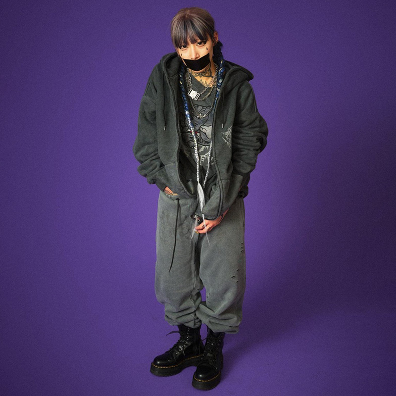 2023.10.20再入荷】GALFY(ガルフィー) “染め染めわんわんボロボロ