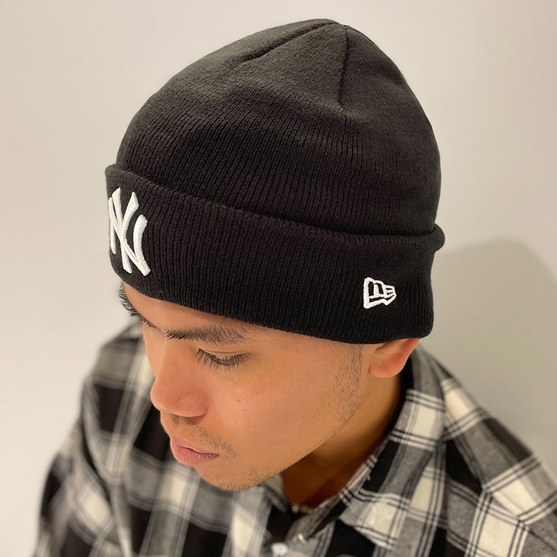 NEWERA（ニューエラ）“BASIC CUFF KNIT (ベーシック カフニット) MLB