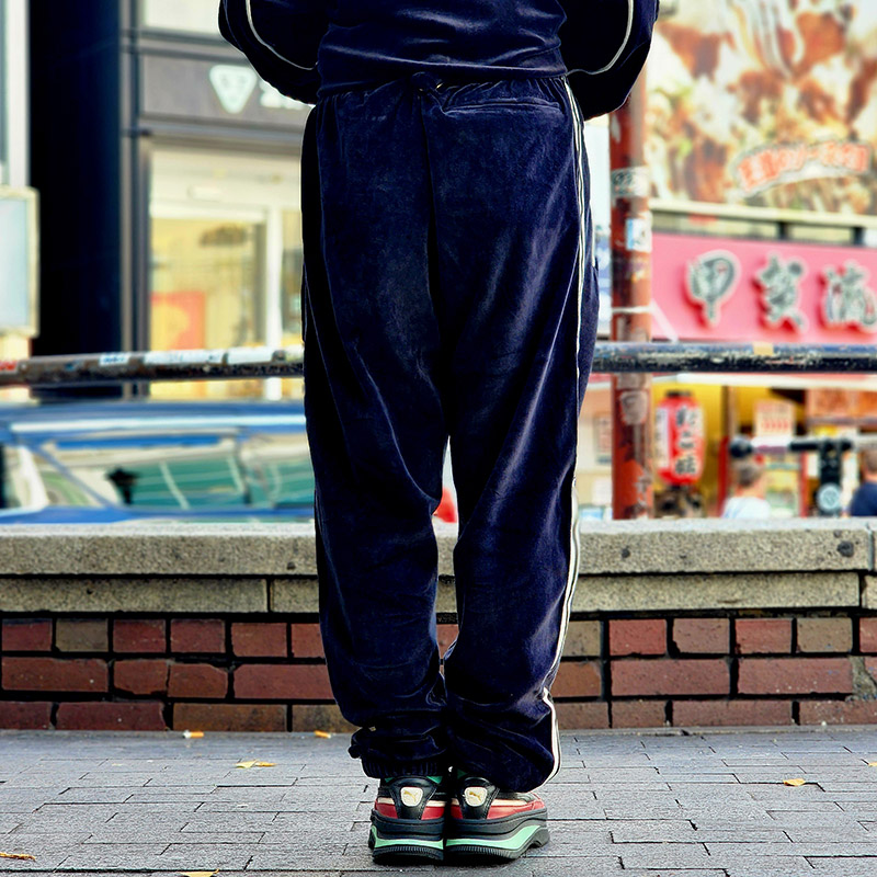 GRIMEY / GRMY (グライミー) “MADRID VELVET TRACK PANTS” - DISSIDENT