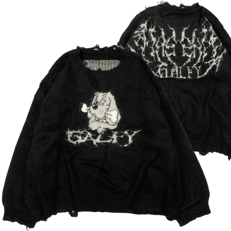 GALFY(ガルフィー) “ボロボロカートニット” - DISSIDENT WEB SHOP
