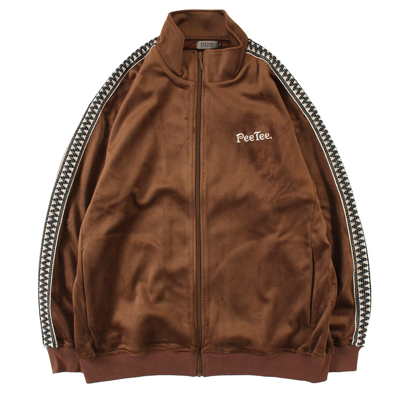 PeeTee. (ピーティー) “VELOR TRACK JACKET”