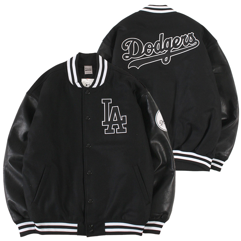 FANATICS (ファナティクス) “MLB LOS ANGELS DODGERS MELTON STUDIAM JACKET (ML2324FW0006)”